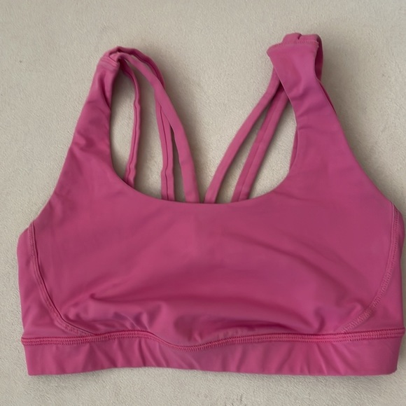 lululemon athletica Other - Lululemon Energy Sports Bra, Size 2, Pink